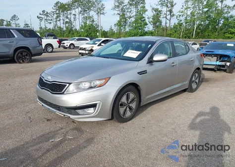 2012 Kia Optima Hybrid Ex из США, поврежденный, VIN KNAGM4AD4C5036533